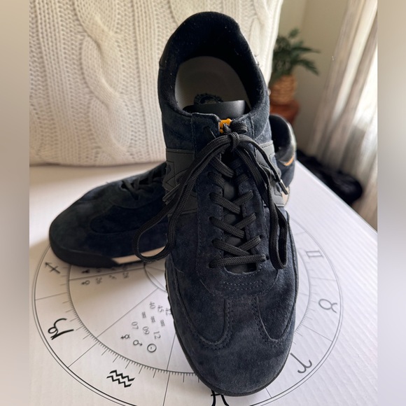 Kahru Mastari sneakers in navy suede. - Picture 2 of 5